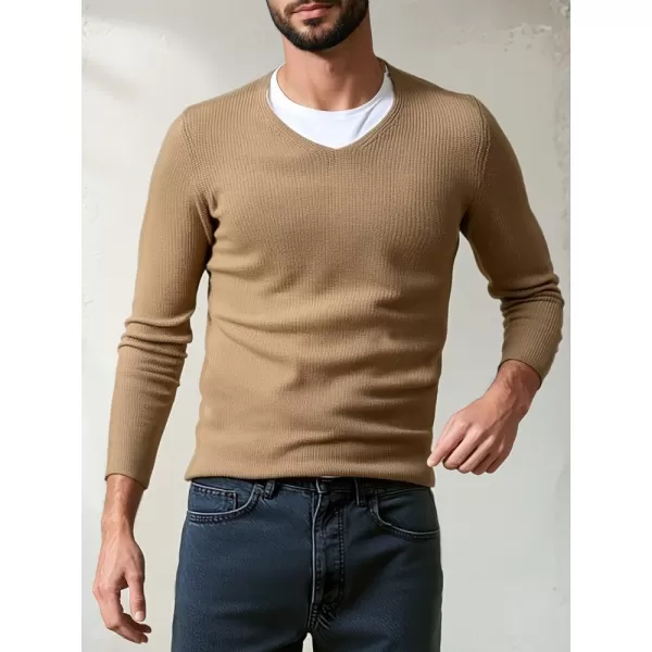  Moški pulover DSTREET WX2306 KARAMELA 