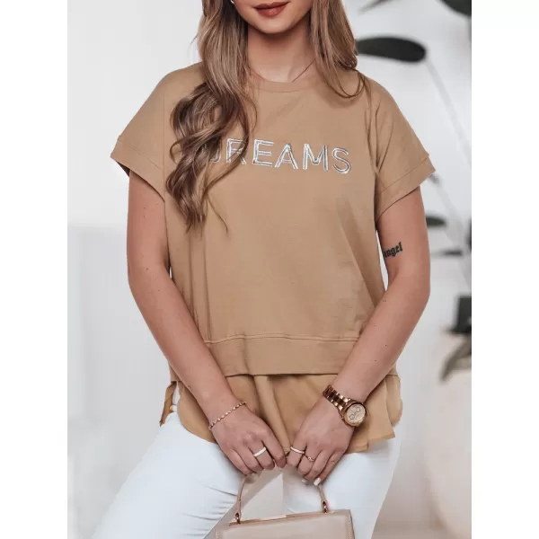  Srajca DSTREET RY2522 KARAMELA 
