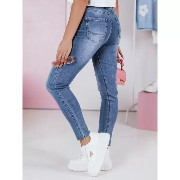  Ženske hlače DSTREET UY2382 MODRO 