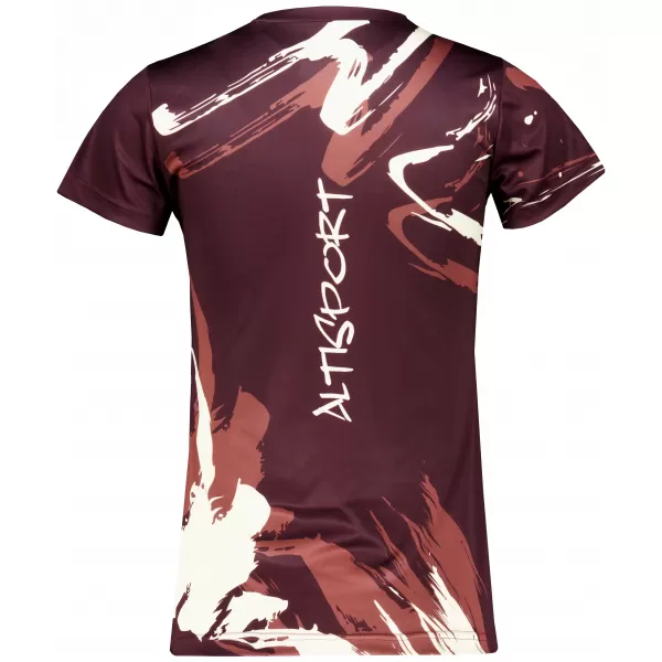  Ženska funkcionalna premija T -majice ALTISPORT VOJ/ALW074TR01 RUDA 