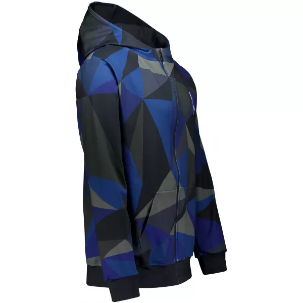  Moški vrhunski pulover z zadrgo ALTISPORT VOJ/ALM007MI02 TEMNO MODRA 