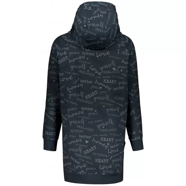  Ženski vrhunski funkcionalni pulover ALTISPORT VOJ/ALW067MI03 ČRNA 