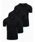 Srajca OMBRE OM-TSBS-0233 3X ČRNA