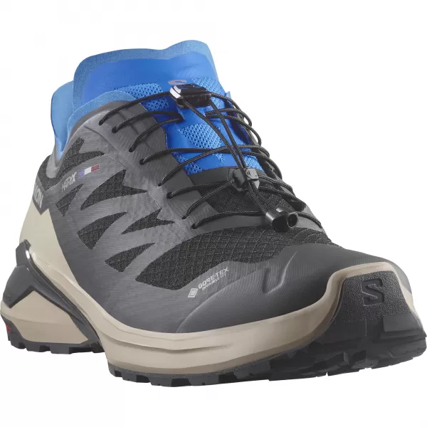  Moški čevlji SALOMON XA META GTX MIF L47886900 ČRNA/OXFORD TAN/FRANCOSKO MODRA 