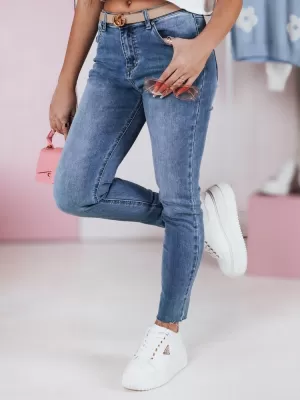 Ženske hlače DSTREET UY2382 MODRO