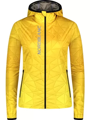 Ženska lahka jakna NORDBLANC PURESNOW NBWSL8103 JANTAR