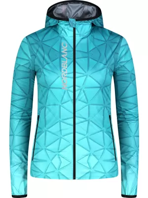 Ženska lahka jakna NORDBLANC PURESNOW NBWSL8103 TURKIZNA