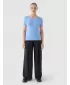Ženska majica s kratkimi rokavi 4F WMM00TTSHF1846 DENIM