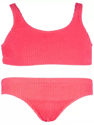 Otroške kopalke 4F JWSS25UBKSF047 BLEDO KORALNI NEON