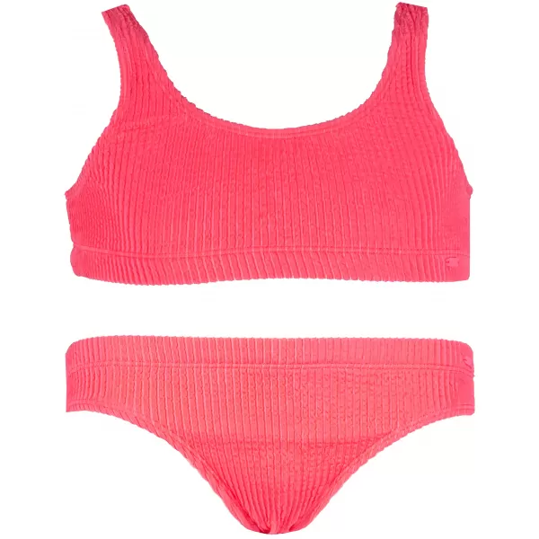  Otroške kopalke 4F JWSS25UBKSF047 BLEDO KORALNI NEON 