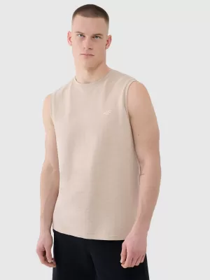 Tank Top 4F RSS25TSLEM233 BEŽ