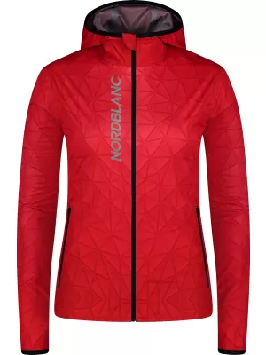 Ženska lahka jakna NORDBLANC PURESNOW NBWSL8103 RDEČA
