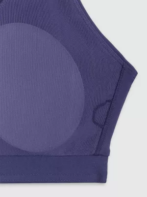 Ženski nedrček 4F WSS25USBAF150 TEMNO MODRA
