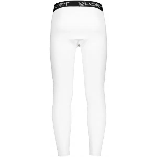  Moške dolge vrhunske športne pajkice ALTISPORT VOJ/ALM000LEG01 BELA 
