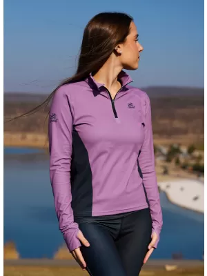 Ženski premium plus športni pulover ALTISPORT VOJ/ALW078MI04 VIJOLIČNA