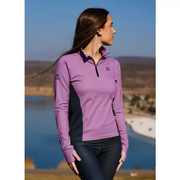  Ženski premium plus športni pulover ALTISPORT VOJ/ALW078MI04 VIJOLIČNA 