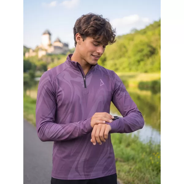  Moški športni pulover premium plus ALTISPORT VOJ/ALM072MI04 VIJOLIČNA 