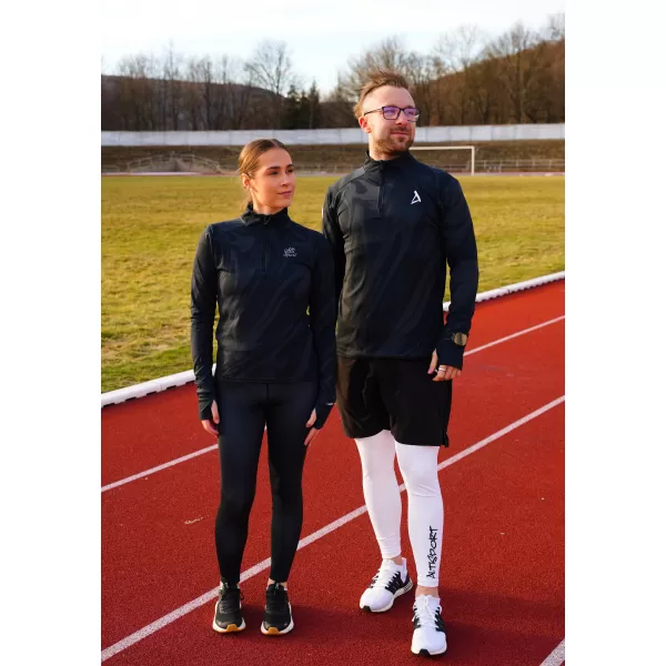  Ženski premium plus športni pulover ALTISPORT VOJ/ALW072MI04 ČRNA 