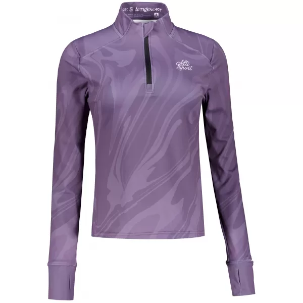  Ženski premium plus športni pulover ALTISPORT VOJ/ALW072MI04 VIJOLIČNA 