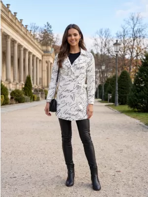 Ženska vrhunska torba za pulover ALTISPORT VOJ/ALW084MI05 BELA
