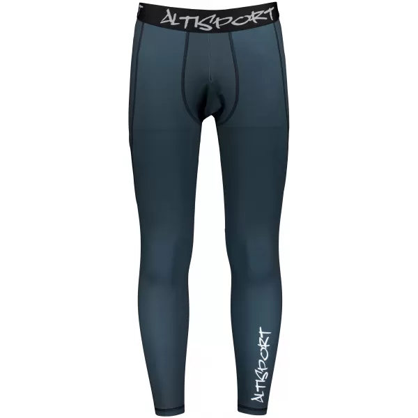  Moške dolge vrhunske športne pajkice ALTISPORT VOJ/ALM000LEG01 TEMNO SIVA 