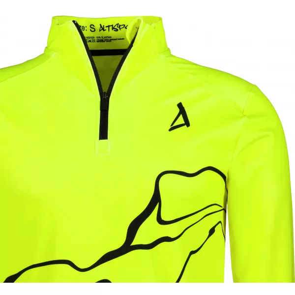  Moški športni pulover premium plus ALTISPORT VOJ/ALM073MI04 FLUO-RUMENA 