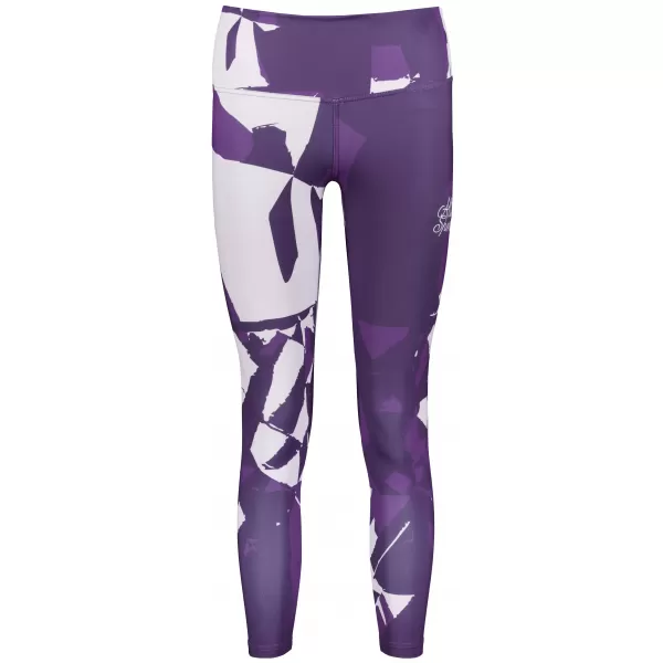  Ženske dolge premium pajkice ALTISPORT VOJ/ALW080LEG01 TEMNO VIJOLIČNA 