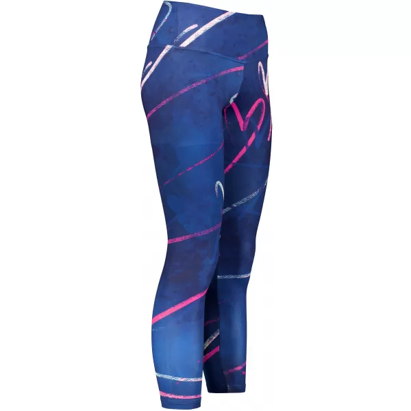  Ženske dolge premium pajkice ALTISPORT VOJ/ALW082LEG01 TEMNO MODRA 