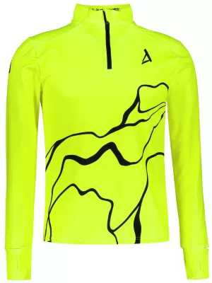 Moški športni pulover premium plus ALTISPORT VOJ/ALM073MI04 FLUO-RUMENA