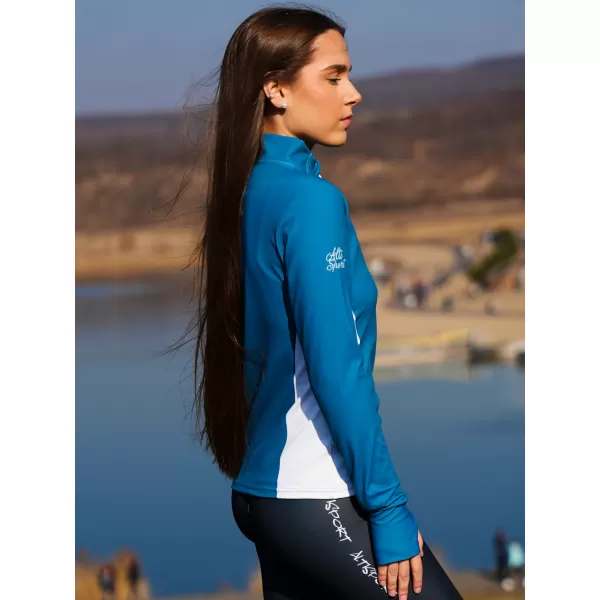  Ženski premium plus športni pulover ALTISPORT VOJ/ALW078MI04 KEROZIN 