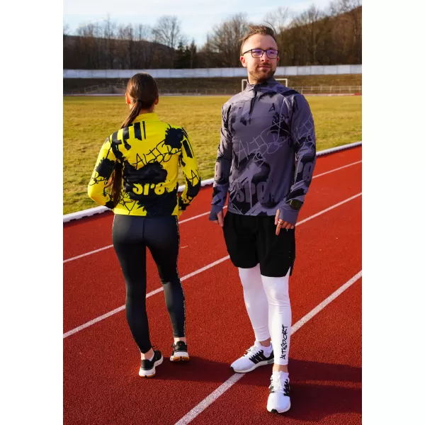  Ženski premium plus športni pulover ALTISPORT VOJ/ALW076MI04 FLUO-RUMENA 
