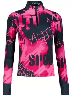 Ženski premium plus športni pulover ALTISPORT VOJ/ALW076MI04 VROČE ROZA
