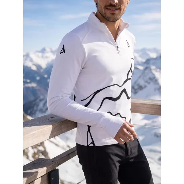  Moški športni pulover premium plus ALTISPORT VOJ/ALM073MI04 BELA 