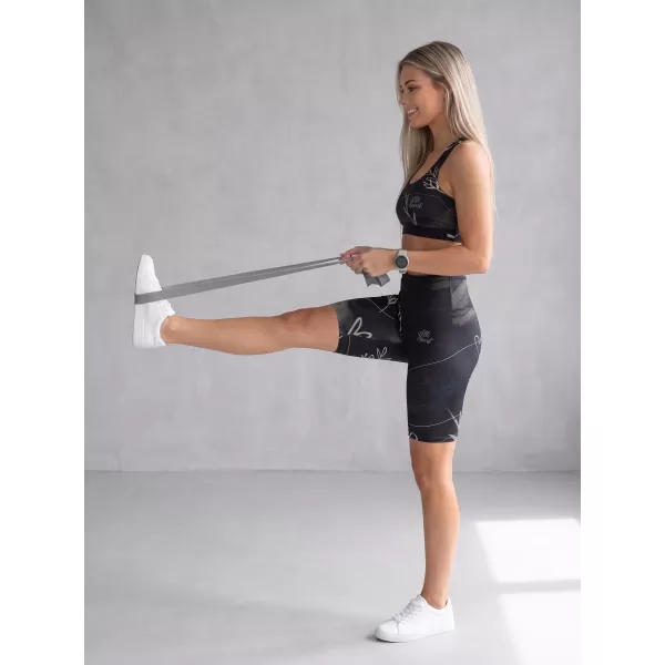  Ženske pajkice nad koleni premium ALTISPORT VOJ/ALW083LEG02 ČRNO-BELO 