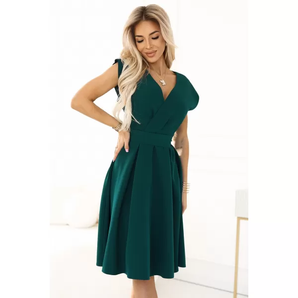  Obleka NUMOCO SCARLETT 348-11 ZELENO 