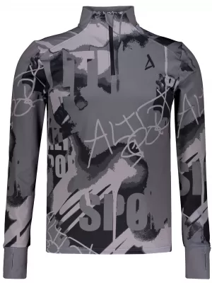 Moški športni pulover premium plus ALTISPORT VOJ/ALM076MI04 TEMNO-SIVA