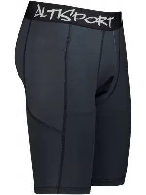 Moške športne pajkice nad koleni premium ALTISPORT VOJ/ALM000LEG02 ČRNA