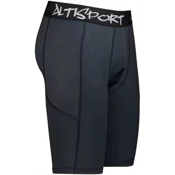  Moške športne pajkice nad koleni premium ALTISPORT VOJ/ALM000LEG02 ČRNA 