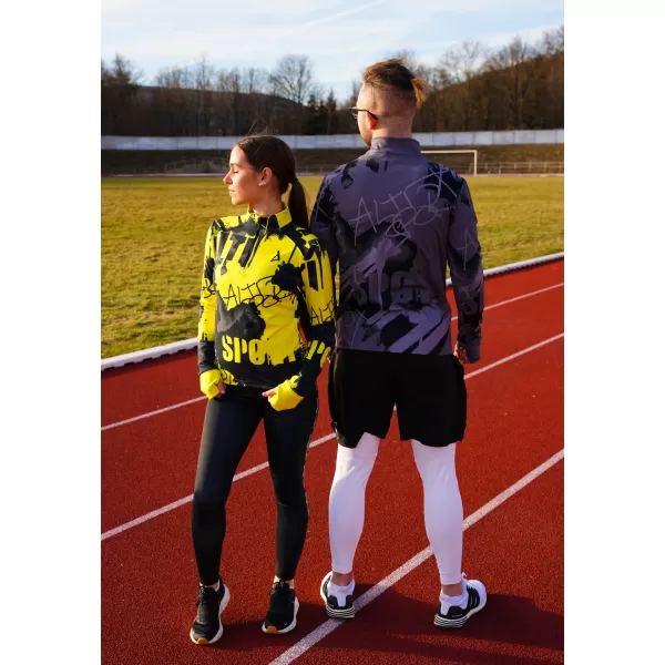  Moški športni pulover premium plus ALTISPORT VOJ/ALM076MI04 TEMNO-SIVA 