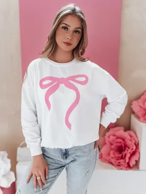 Ženska prevelika trenirka DSTREET SOFTTIE BY1358 BELA