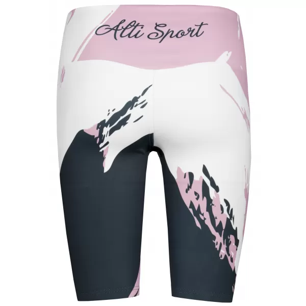  Ženske pajkice nad koleni premium ALTISPORT VOJ/ALW081LEG02 ROZA-ČRNA 