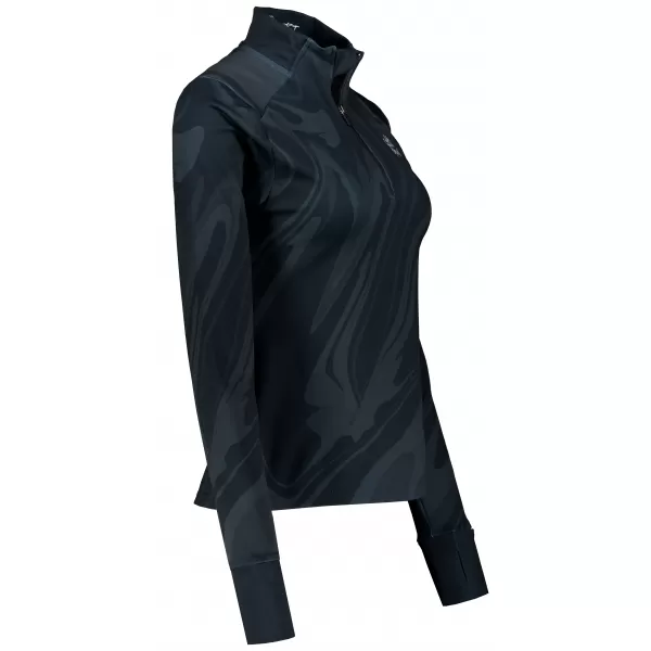  Ženski premium plus športni pulover ALTISPORT VOJ/ALW072MI04 ČRNA 