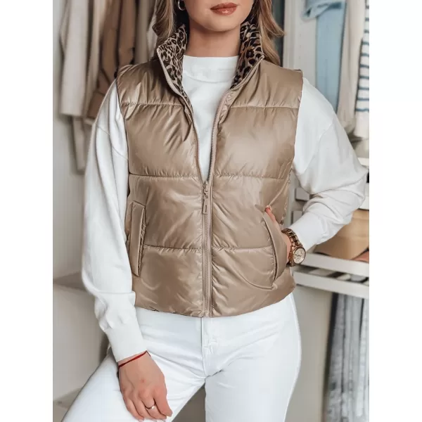  Telovnik DSTREET CHIPUFF TY4825 KARAMELA 
