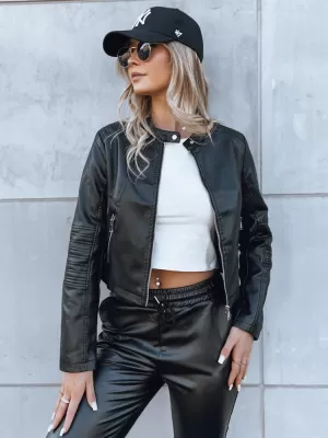 Ženska jakna DSTREET CHIC STYLE TY3897 ČRN