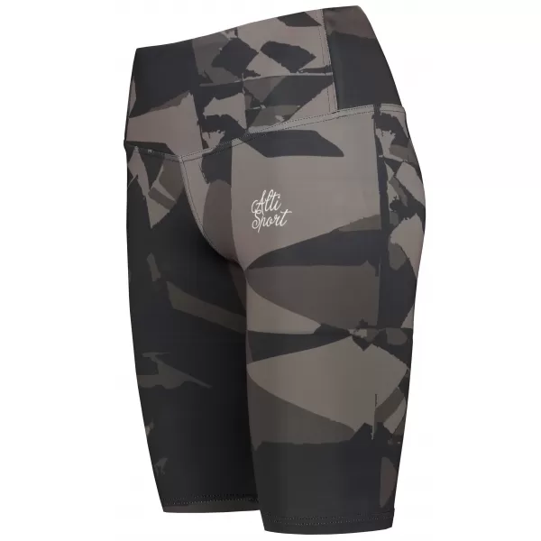  Ženske pajkice nad koleni premium ALTISPORT VOJ/ALW080LEG02 TEMNO RJAVA 