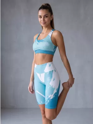 Ženske pajkice nad koleni premium ALTISPORT VOJ/ALW081LEG02 MODRA
