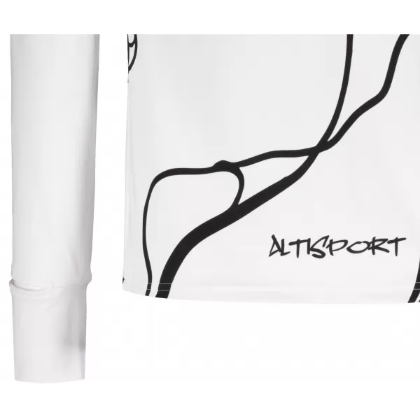  Moški športni pulover premium plus ALTISPORT VOJ/ALM073MI04 BELA 