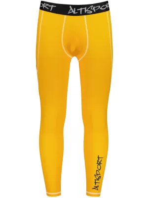 Moške dolge vrhunske športne pajkice ALTISPORT VOJ/ALM000LEG01 ORANŽNA
