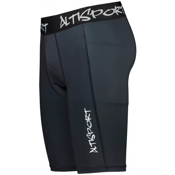  Moške športne pajkice nad koleni premium ALTISPORT VOJ/ALM000LEG02 ČRNA 