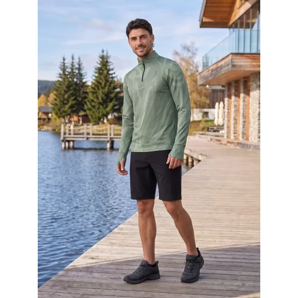  Moški športni pulover premium plus ALTISPORT VOJ/ALM072MI04 ZELENA 